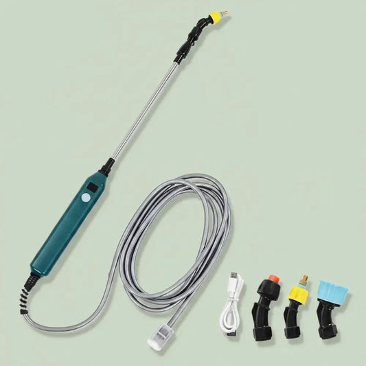 Baguette télescopique portative de pulvérisateur électrique de 2400mAh pour l'arrosage des plantes f