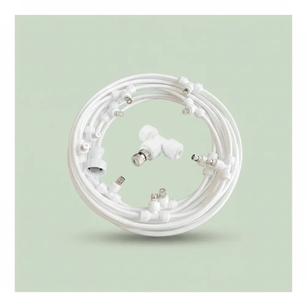 Pulvérisateur d'eau nébuliseur extérieur, atomiseur pour lit de jardin, Patio, terrasse, système de 