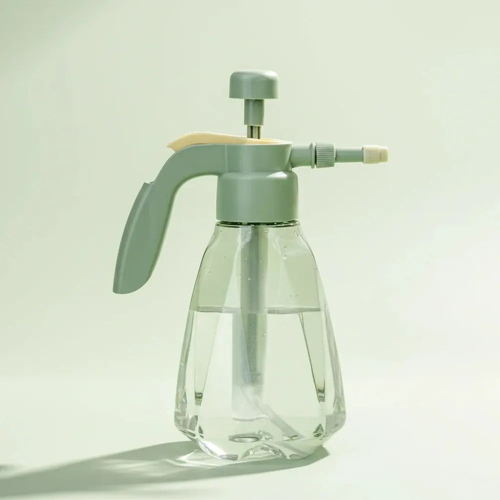 Pulvérisateur de fleurs, boîte d'eau à pression de 1,5 l, bouteille d'eau transparente de grande cap