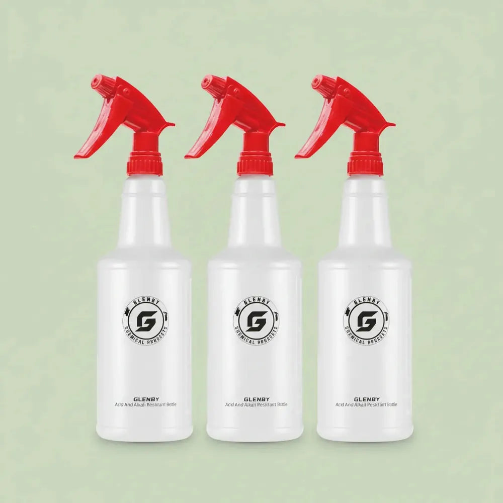 Bouteilles de pulvérisation vides en plastique de 26 fl oz, flacon de pulvérisation de nettoyage de 