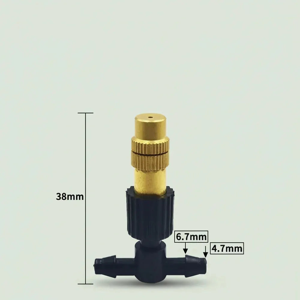15-250 pièces de buses en laiton pour micro-irrigation et brumisation, pièces de pulvérisation de ja