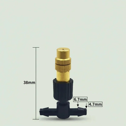 15-250 pièces de buses en laiton pour micro-irrigation et brumisation, pièces de pulvérisation de ja