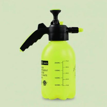 Pulvérisateur d'eau à pression manuelle 2L, buse réglable, pulvérisateur de jardin, bouteille de pul