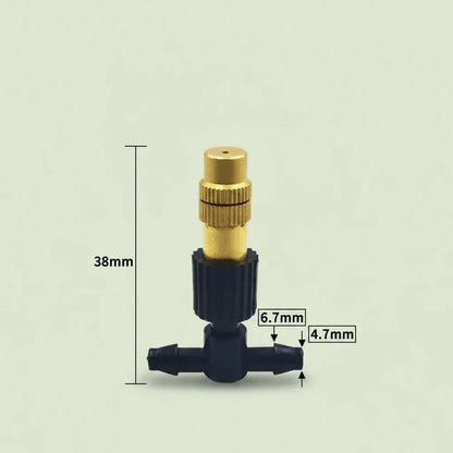 15-250 pièces de buses en laiton pour micro-irrigation et brumisation, pièces de pulvérisation de ja
