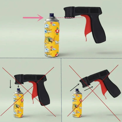 Pistolet pulvérisateur portable en plastique, pistolet pulvérisateur manuel universel réutilisable p