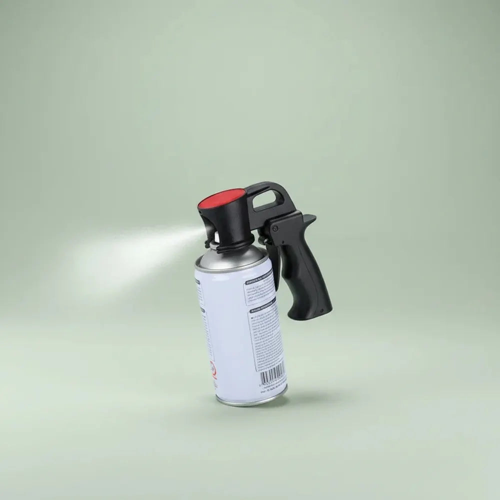 Poignée de pistolet de pulvérisation d'aérosol pour soins de peinture de polissage de voiture avec p