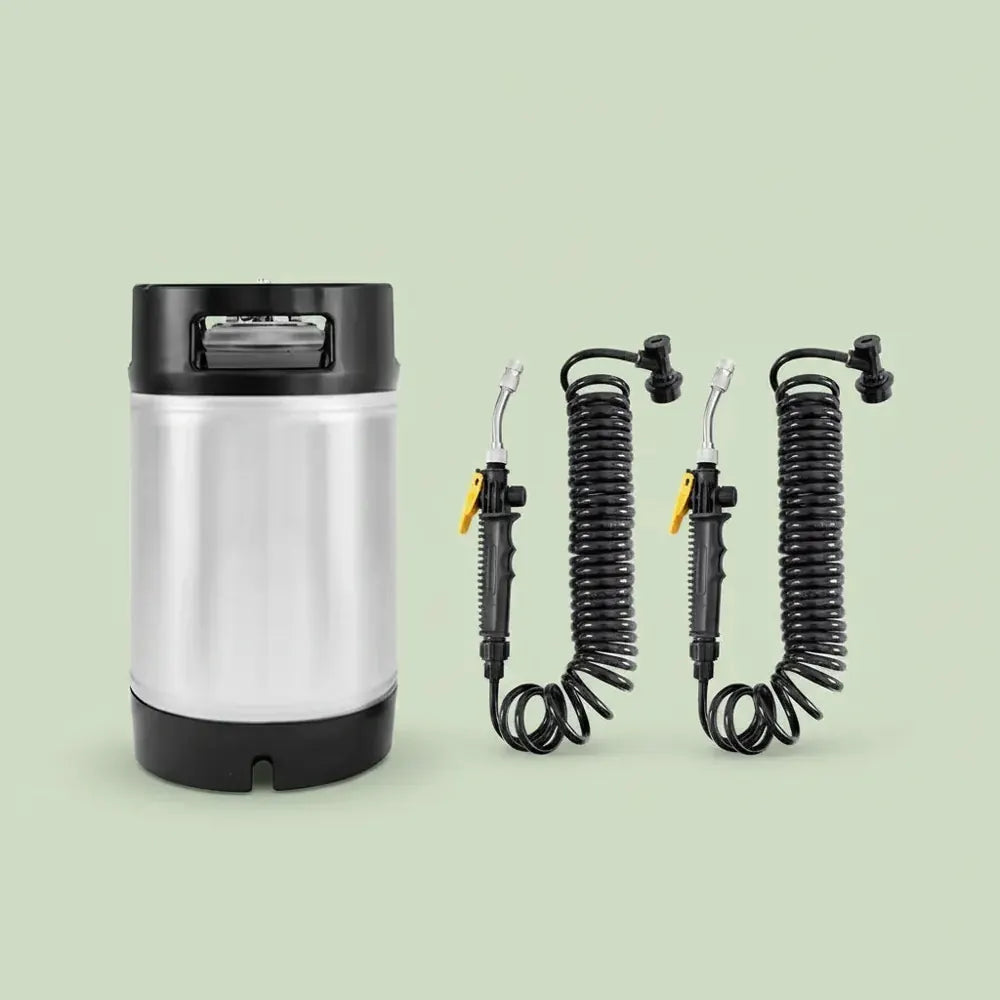 Pulvérisateur à pression portable en acier inoxydable 9,5 L haute pression pour detailing automobile