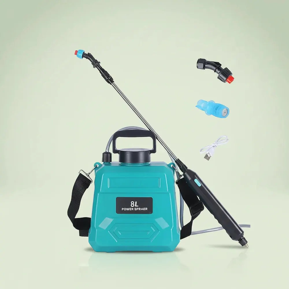 Pulvérisateur de jardin électrique 5L, pulvérisateur à dos alimenté par batterie 3.7V, pulvérisateur