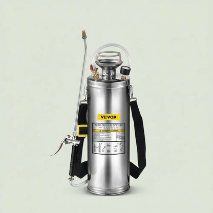 VEVOR 4-12L Pulvérisateur Manuel INOX Jardin Brumisateur Plante Jardinage Domestique Nettoyage Sol p