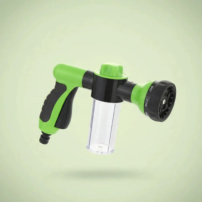 Pistolet de lavage haute pression 8-en-1 avec mousse, buse de tuyau réglable, outil multifonctionnel