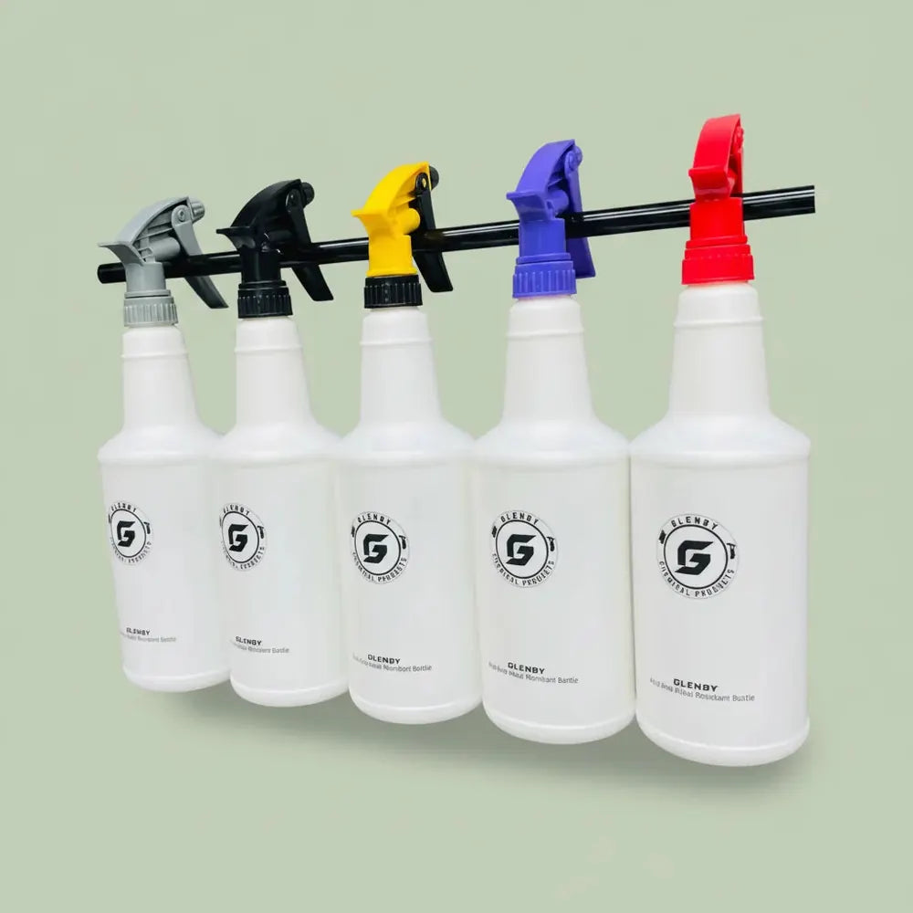 Bouteilles de pulvérisation vides en plastique de 26 fl oz, flacon de pulvérisation de nettoyage de 