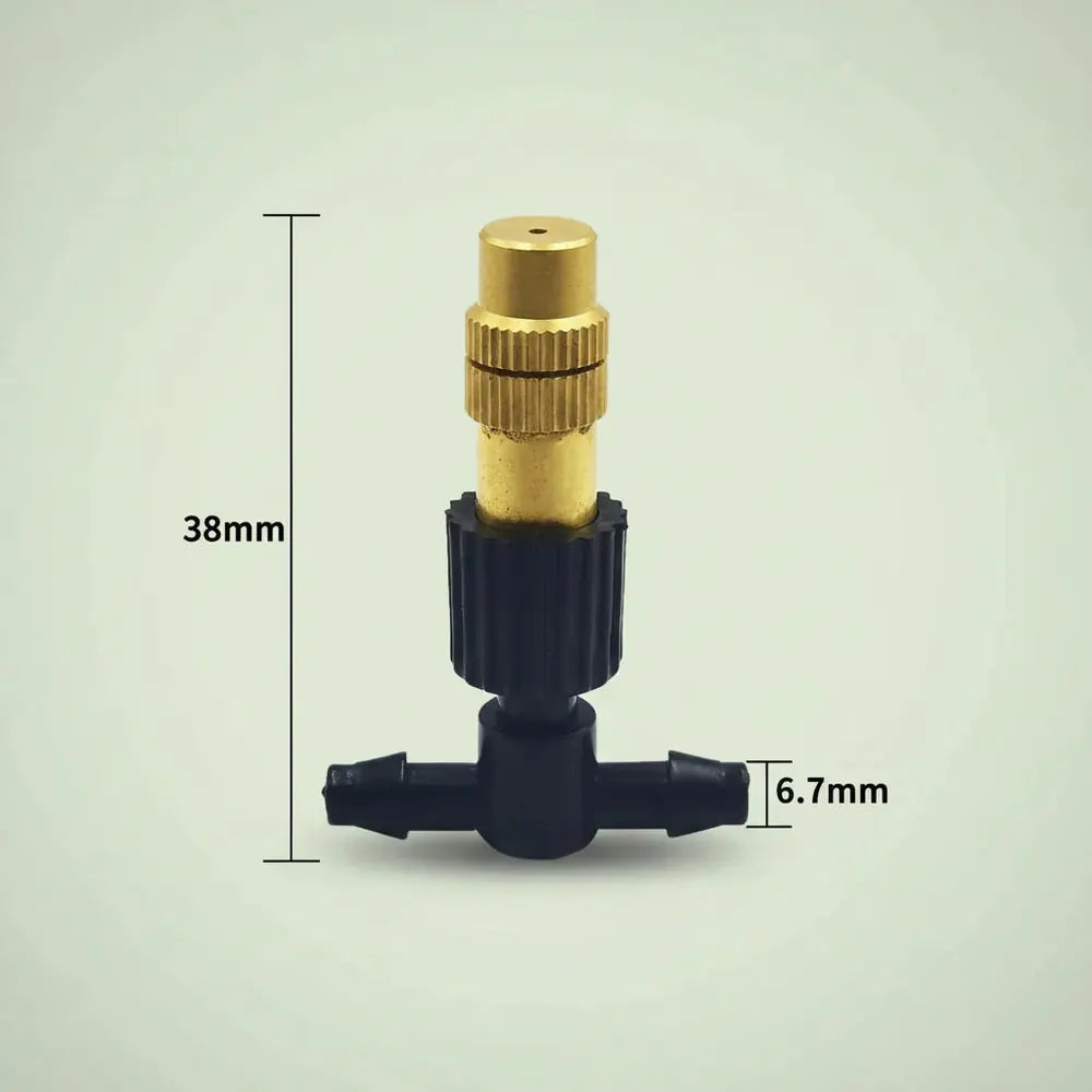 15-250 pièces de buses en laiton pour micro-irrigation et brumisation, pièces de pulvérisation de ja