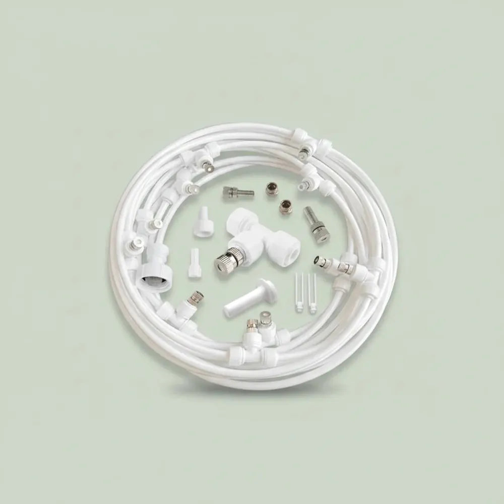 Pulvérisateur d'eau nébuliseur extérieur, atomiseur pour lit de jardin, Patio, terrasse, système de 