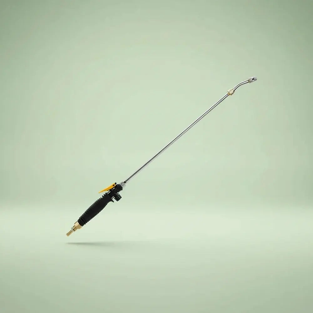 Lance d'arrosage en acier inoxydable 73/30 cm avec raccord en laiton 3/8 po - Buse de tuyau d'arrosa