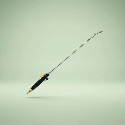 Lance d'arrosage en acier inoxydable 73/30 cm avec raccord en laiton 3/8 po - Buse de tuyau d'arrosa