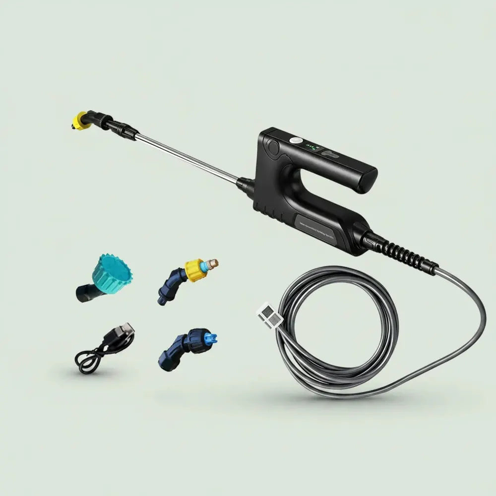 Pulvérisateur à batterie 7,4 V rechargeable, lance télescopique pour l'entretien des pelouses, la fe