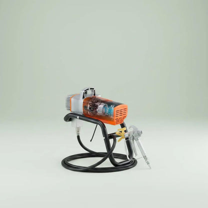 SucceBuy 1500/1800W pulvérisateur de peinture murale sans air Kit de pistolet pulvérisateur électriq