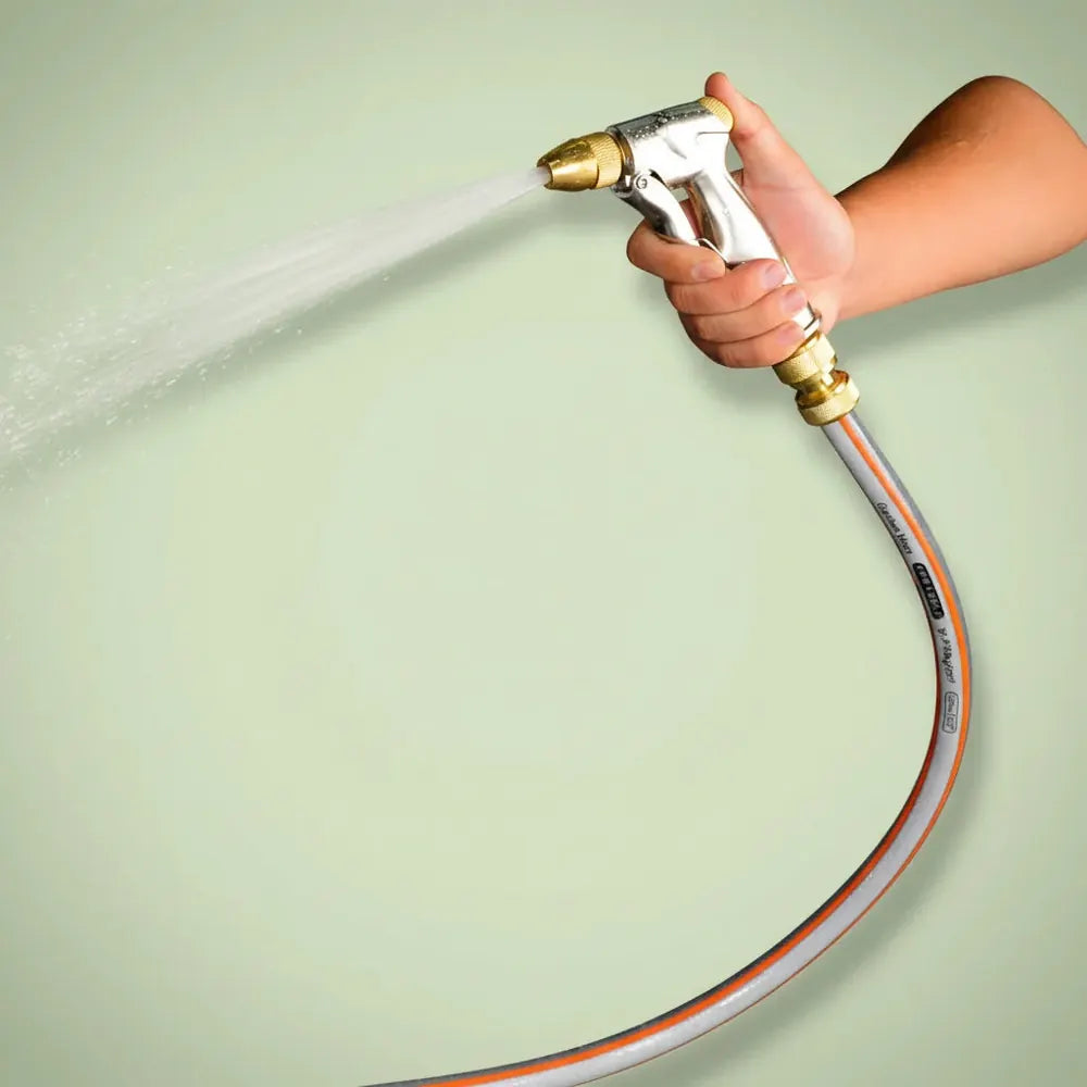 Pistolet à eau haute pression, buse en laiton métallique, pulvérisateur pour tuyau d'arrosage, pour 