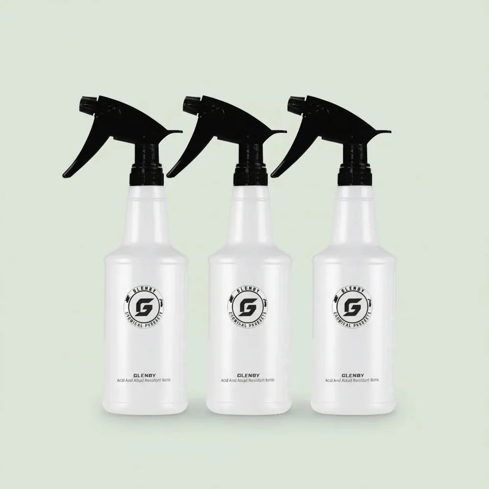 Bouteilles de pulvérisation vides en plastique de 26 fl oz, flacon de pulvérisation de nettoyage de 